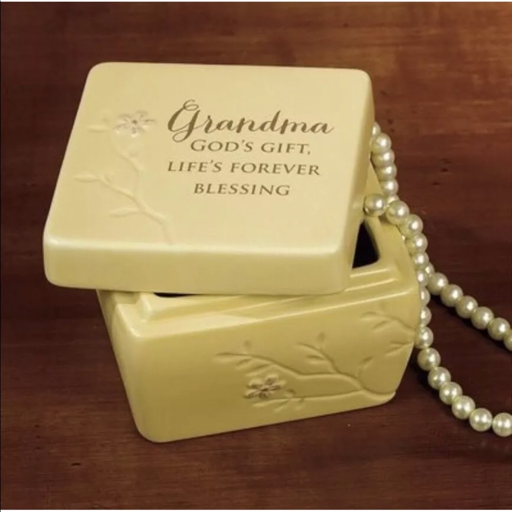 Grandma Jewelry Trinket Box for Grandma